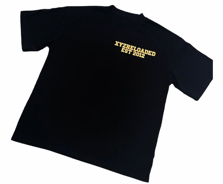 BLACK & YELLOW CHILD OF GOD TEE